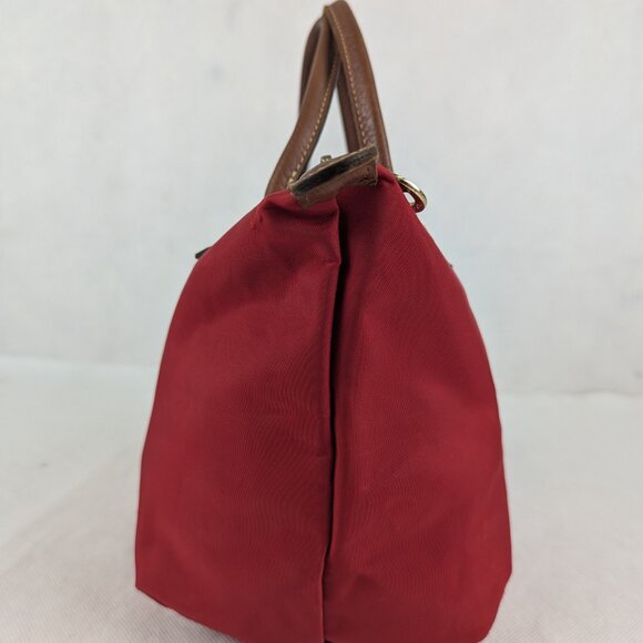 Used Longchamp Le Pliage Tote Bag Red – 100% Authentic, Classic Design! - Picture 8 of 16